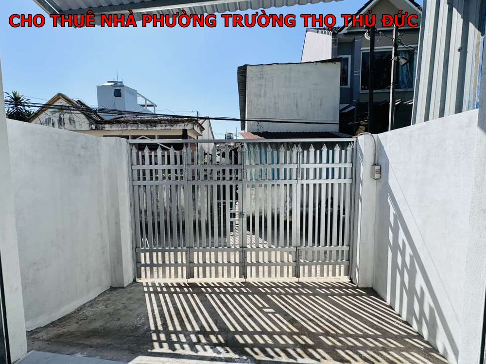 Cho thuê nhà Phường Trường Thọ Thủ Đức, hẻm xe tải