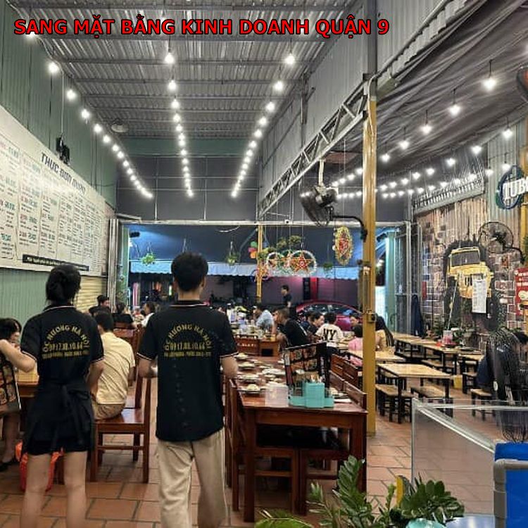 Sang quán ăn gần đường Liên phường quận 9