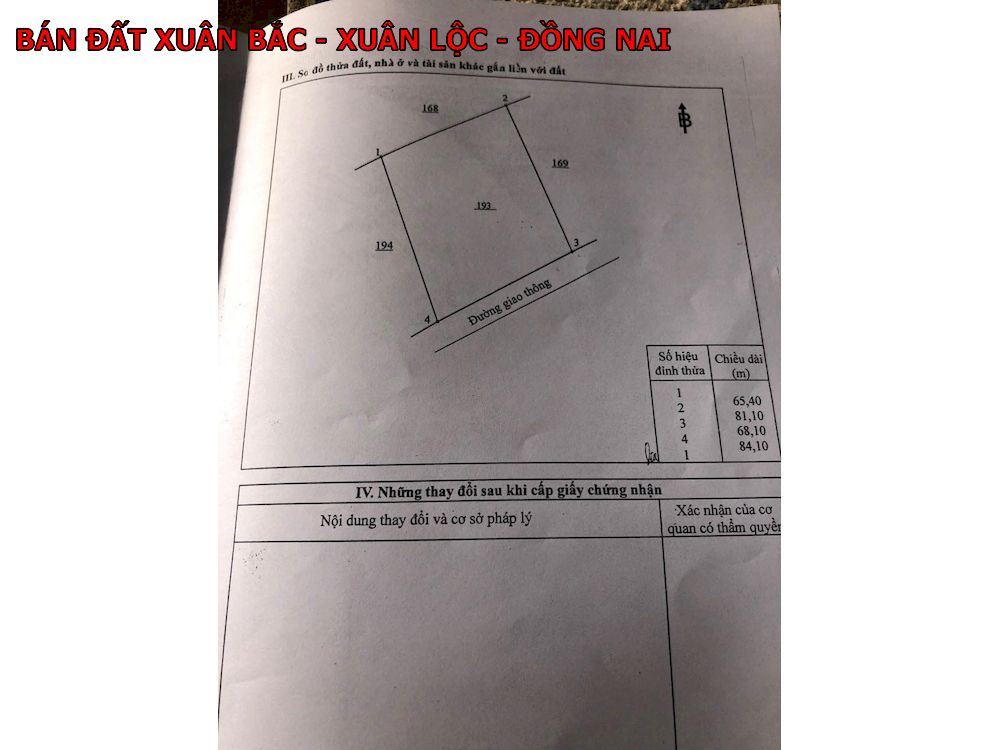 1 Lô đất rất đẹp, ngay Xuân Bắc, sổ vuông vắn, có nhà, có vườn cây ăn trái giá chỉ 600tr/1000m2