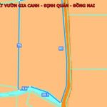 Bán đất Gia Canh, Định Quán, Đồng Nai, 2 mặt tiền đẹp, cuối đất giáp suối