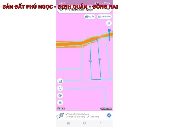Bán đất Phú Ngọc, Định Quán, Đồng Nai giá chỉ 365tr, sổ hồng riêng