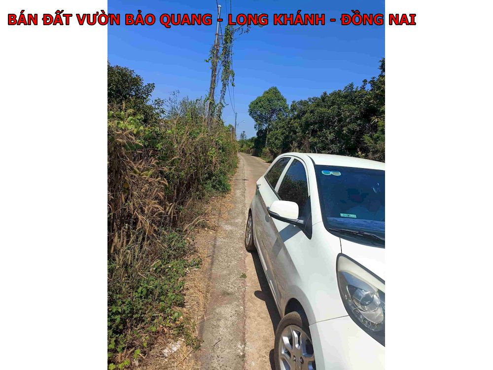 Bán đất Bảo Quang, Long Khánh, Đồng Nai, gần dân cư, mặt tiền betong