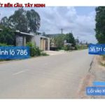 Bán đất Bến Cầu, Tây Ninh. Mặt tiền tỉnh lộ 786, đất 3 mặt tiền đẹp
