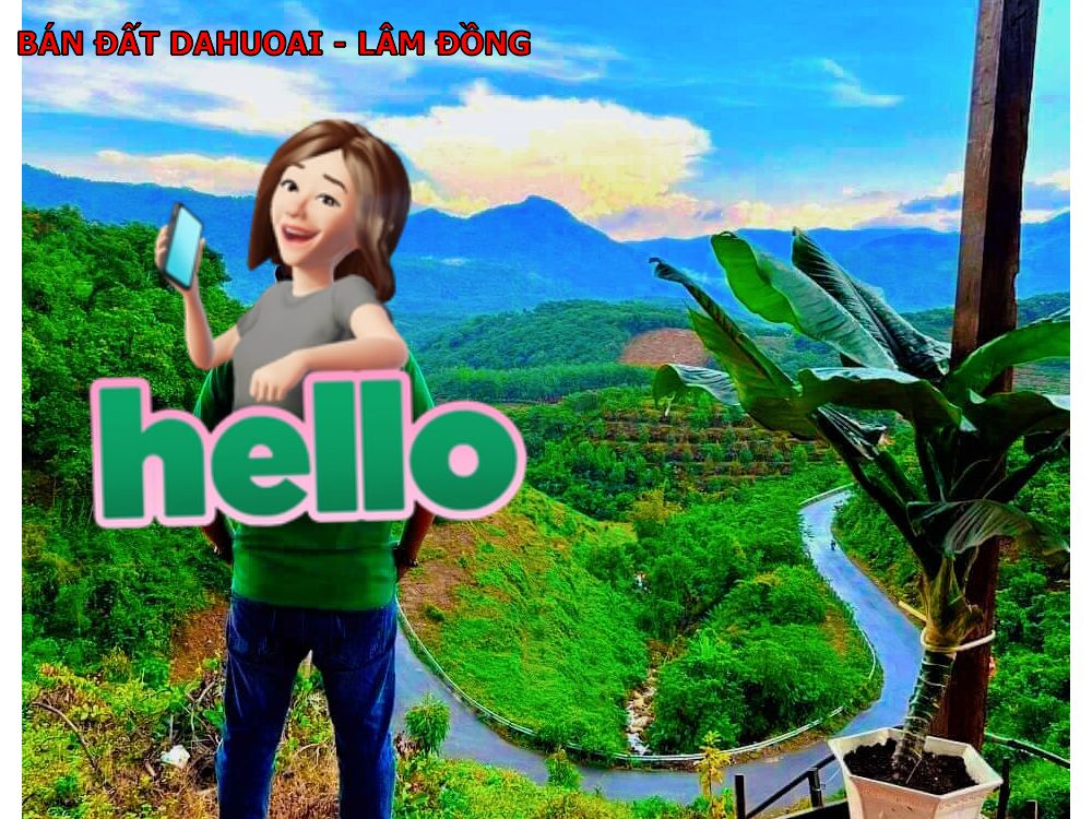 Bán đất view đồi siêu đẹp tại Đạ Huoai, Lâm Đồng