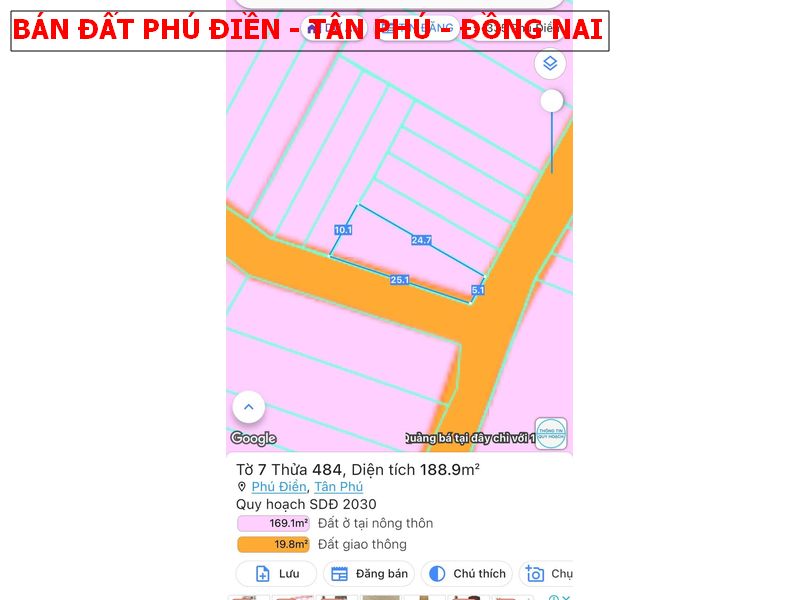 Lô góc 2 mặt tiền nở hậu tài lộc ngay trung tâm Phú Điền, giá chỉ 5xxtr