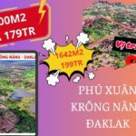 Chỉ 179tr sở hữu 1000m2 đất tại Phú Xuân- Krông Năng - Đaklak