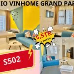 Cho thuê căn hộ Vinhomes Grand Park - tòa S502 - studio full nội thất