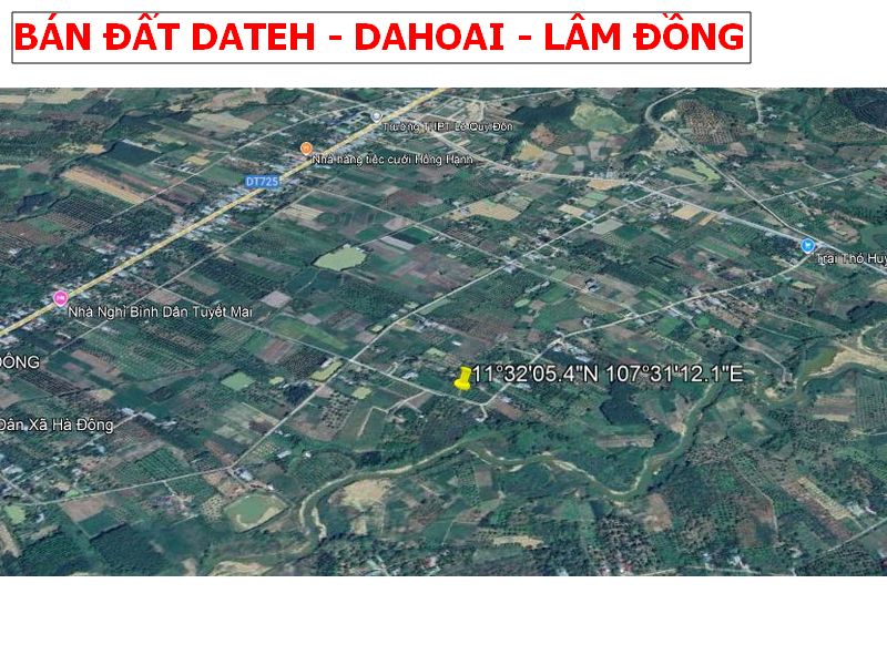 Bán đất Mỹ Đức – Dateh – Lâm Đồng sổ sẵn giá chỉ 270tr