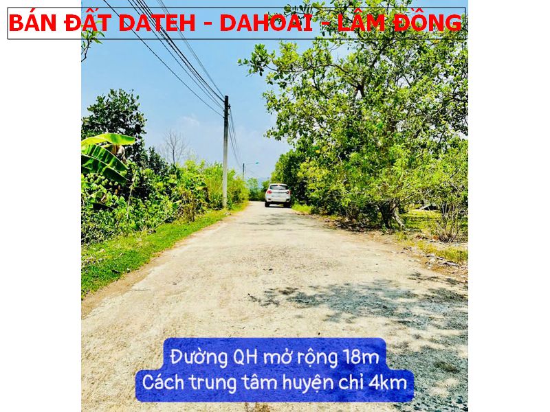 Bán đất Mỹ Đức – Dateh – Lâm Đồng sổ sẵn giá chỉ 270tr