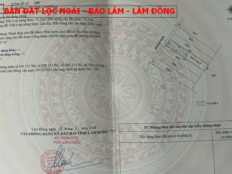 Bán đất giá rẻ Bảo Lâm, Lâm Đông – lô đất bán lỗ giá cực tốt