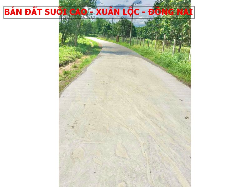 Bán đất vườn có thổ cư ngay Suối Cao, Xuân Lộc, Đồng Nai