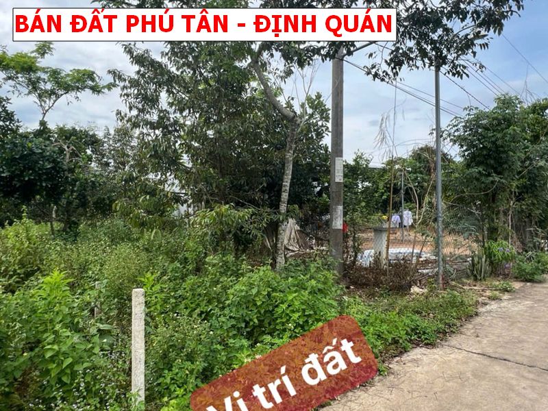 Chỉ 490tr sở hữu lô đất nền full thổ cư tai Phú Tân – Định Quán