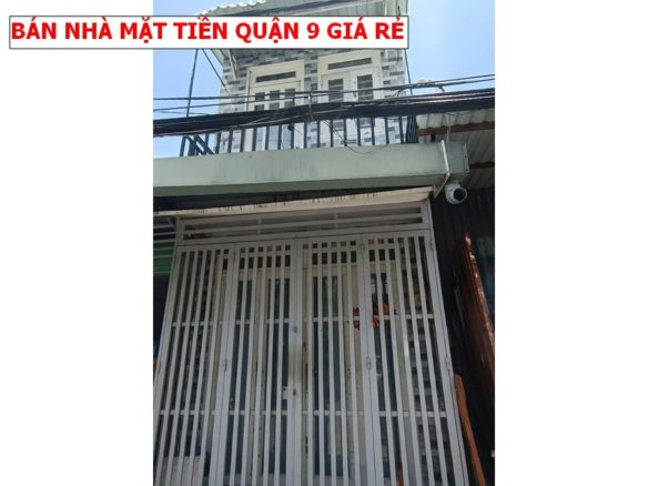 Bán nhà mặt tiền quận 9 giá 2,1 tỷ