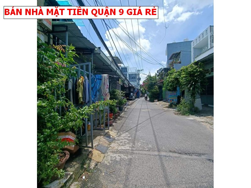 Bán nhà mặt tiền quận 9 giá 2,1 tỷ