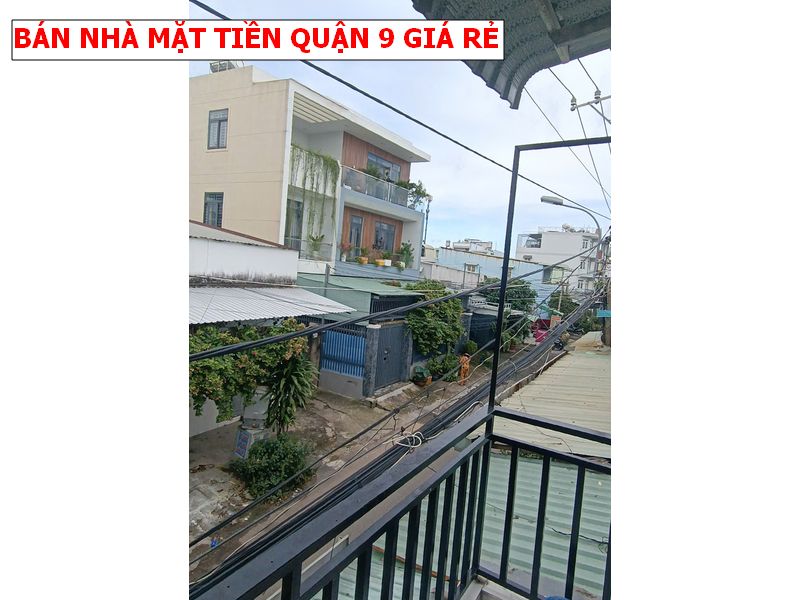 Bán nhà mặt tiền quận 9 giá 2,1 tỷ
