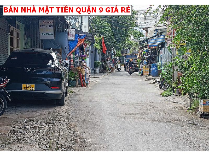 Bán nhà mặt tiền quận 9 giá 2,1 tỷ