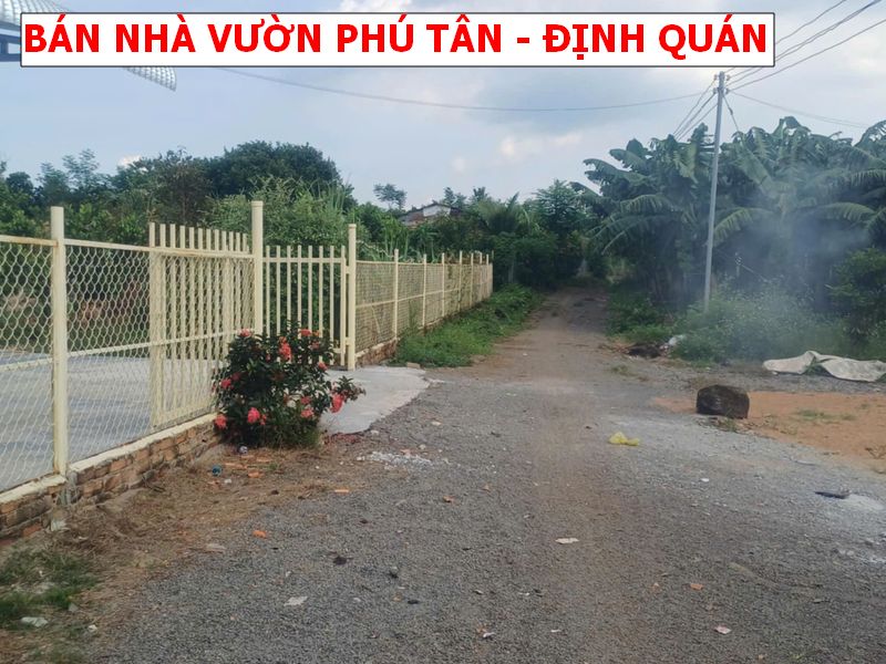 Bán nhà vườn nghỉ dưỡng tại Phú Tân – Định Quán