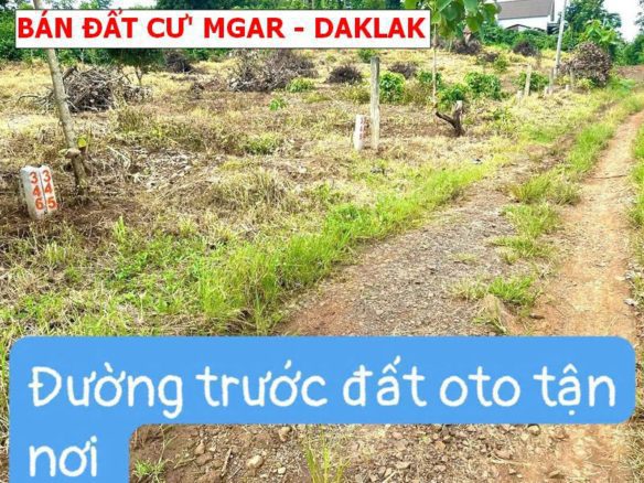 Chỉ 109tr sở hữu lô đất tại Cưmgar Daklak