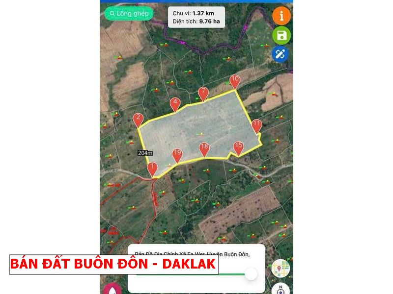 Buôn Đôn – Daklak bán gấp lô vườn rẻ hơn giá nhà nước