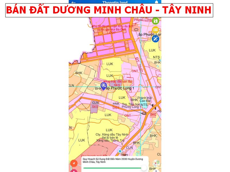 Bán đất Dương Minh Châu – Tây Ninh giá chỉ 288tr/ lô