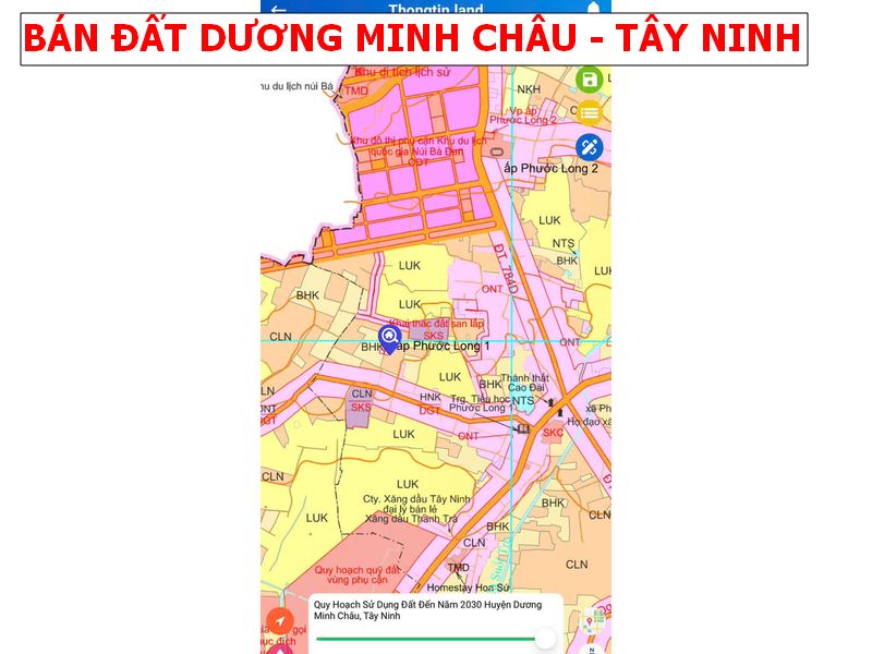 Bán đất Dương Minh Châu – Tây Ninh giá chỉ 288tr/ lô