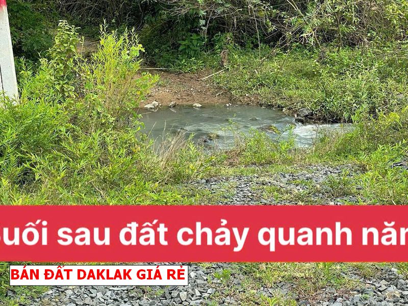 Chỉ 99tr sở hữu lô đất 1000m2 tại Cưmga – Daklak