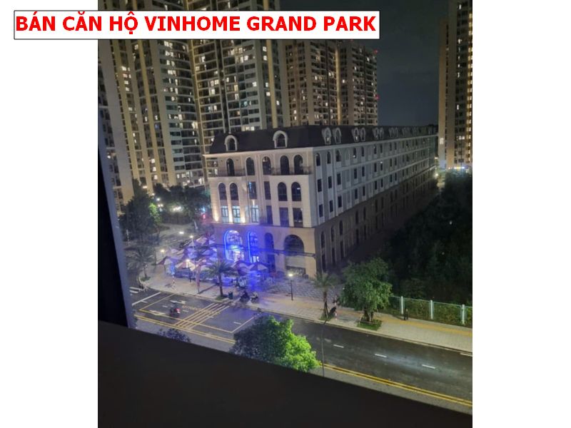 Ngộp Bank bán lỗ 200tr căn hộ tại Vinhome Grand Park quận 9