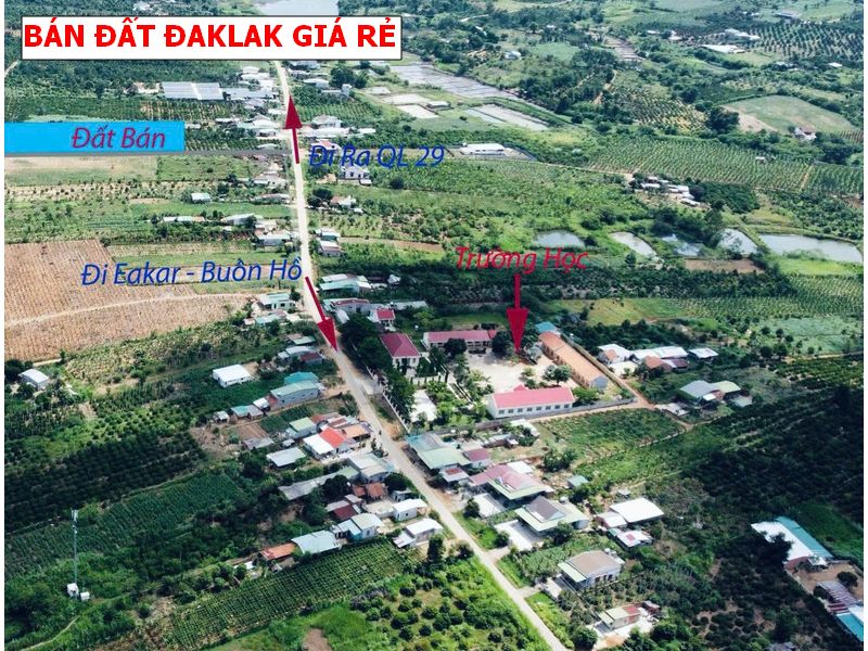 Bán đất Daklak – Eakar giá rẻ