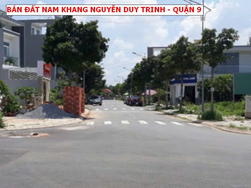Bán đất khu dân cư Nam Khang Nguyễn Duy Trinh quận 9, góc 2 mặt tiền đẹp