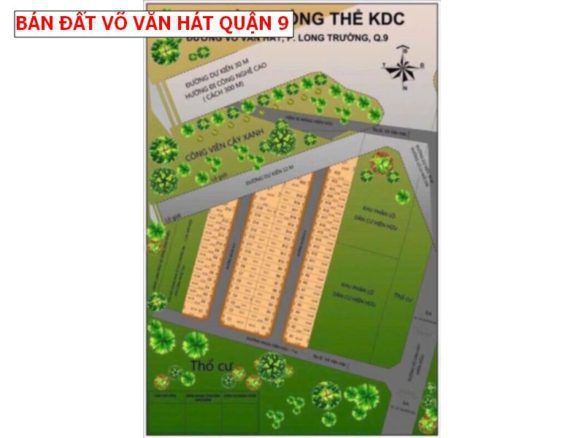 Bán đất Võ Văn Hát quận 9 giá 3,45 tỷ