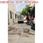 Bán đất mặt tiền hẻm 4 đường 100A Tân Phú quận 9