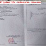 Bán 2 lô đất mặt tiền tại Quảng Tiến - Trảng Bom - Đồng Nai
