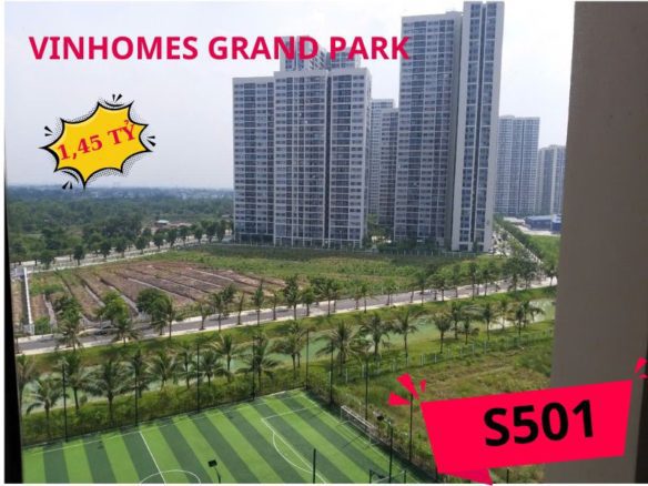 Bán căn hộ Studio tại Vinhomes Grand Park quận 9 giá 1,45 tỷ