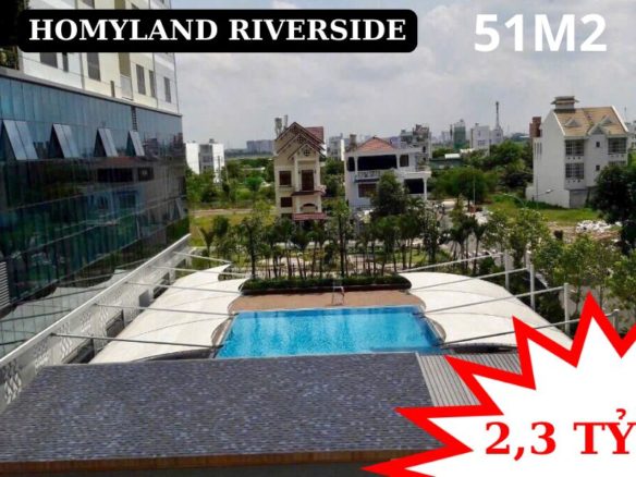 Bán căn hộ Homyland Riverside dường Nguyễn Duy Trinh quận 2