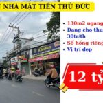 Bán nhà mặt tiền thành phố Thủ đức, vị trí đẹp tiện kinh doanh