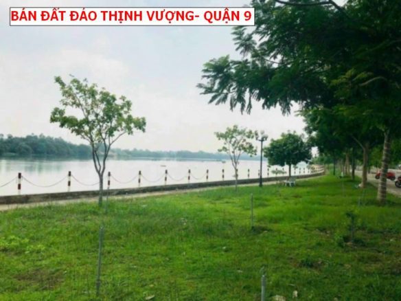 Bán đất Đảo Thịnh Vượng quận 9, góc 2 mặt tiền giá đầu tư