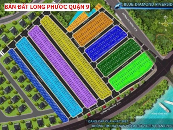 Bán đất dự Án Blue đường 8 Long Phước Quận 9