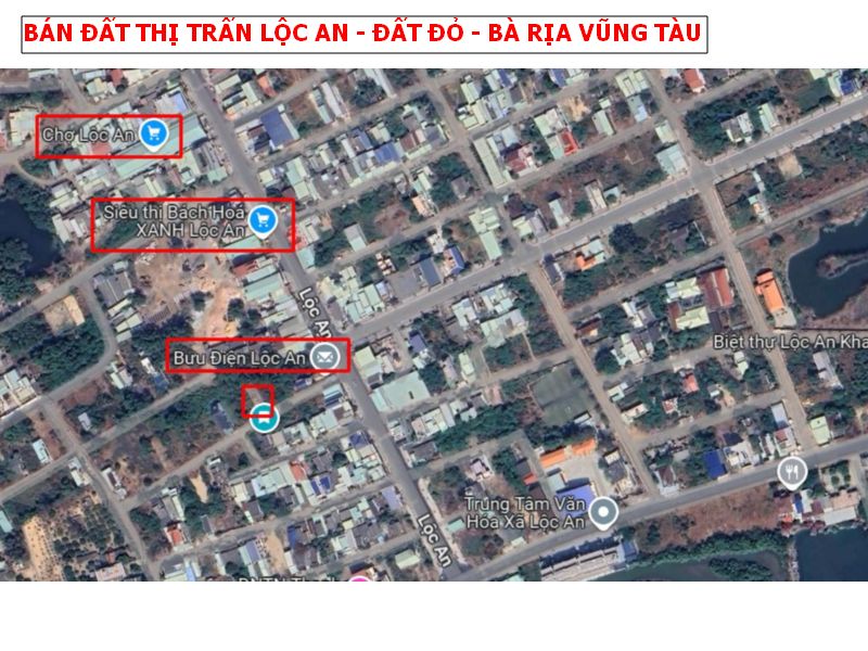 Bán gấp đất Thị Trấn Lộc An, Phước Hội, Long Đất – Bà Rịa Vũng Tàu, cách biển chỉ 300m