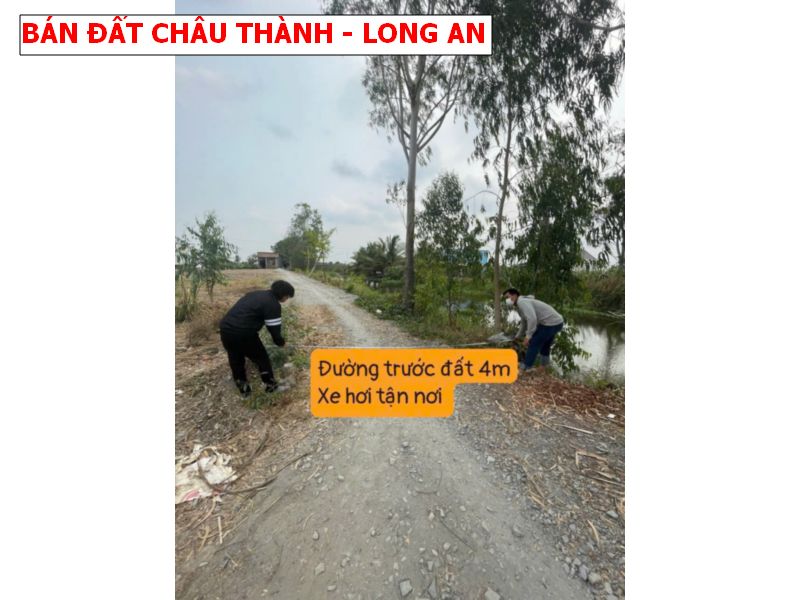 Bán đất Châu Thành – Long An, full thổ cư