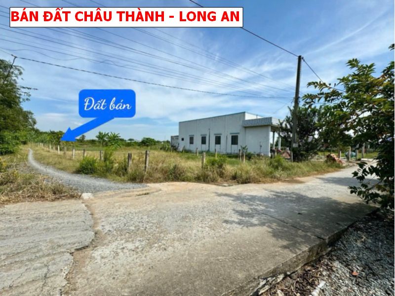 Bán đất Châu Thành – Long An, full thổ cư