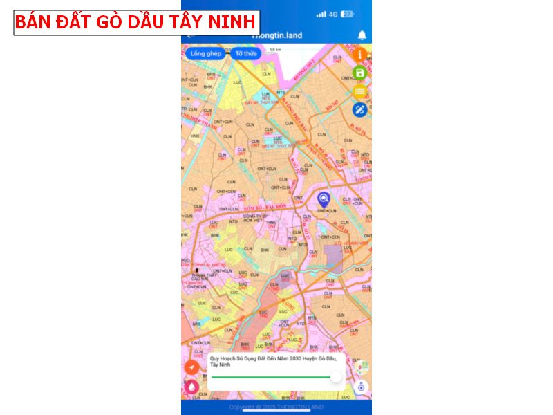 Bán đất Bàu Đồn- Gò Dầu – Tây Ninh, gần khu công nghiệp Phước Đông