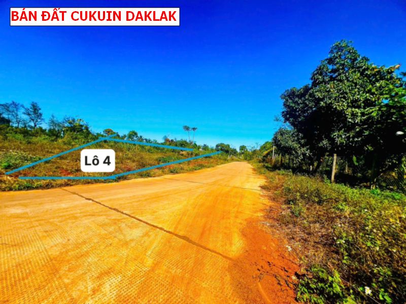 Bán đất tại EaHu Cukuin Daklak – 10 x42 có thổ cư giá 368tr