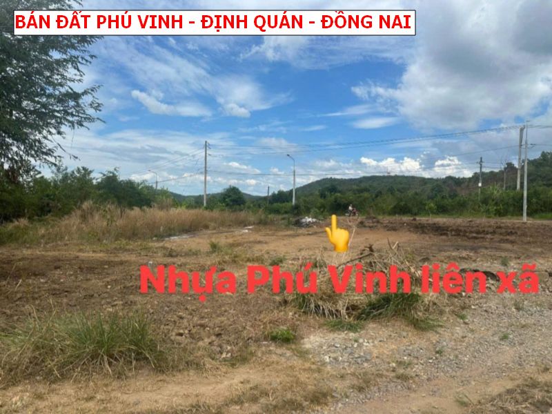 Phú Vinh – Định Quán giá rẻ nhất, chỉ 339tr 1 lô đất full thổ cư