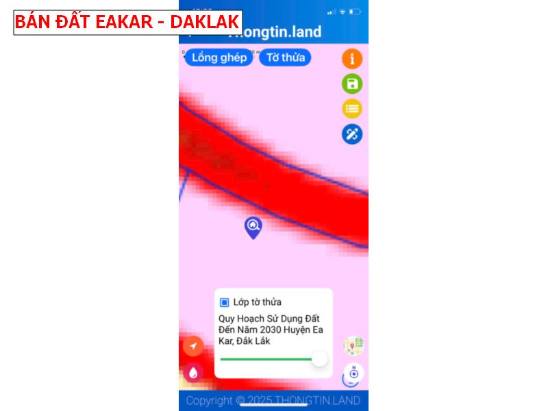 Bán đất Eakar – Đaklal, đất vườn phủ hồng 5400m2 giá chỉ 499tr