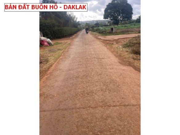 Bán đất Buôn Hồ – Daklak, giá chỉ 299tr sổ sẵn