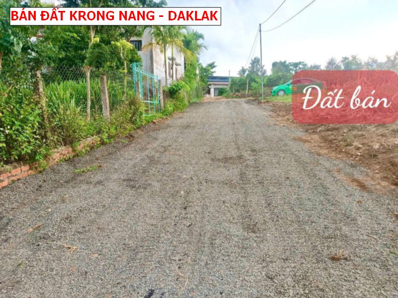 Bán đất Krong Năng, Daklak, 500m2 giá chỉ 139tr