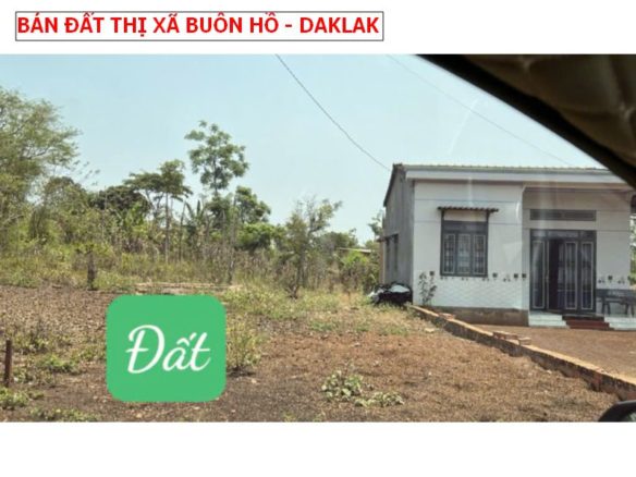 Bán đất Ea Drong, Thị xã Buôn Hồ, Đắk Lắk