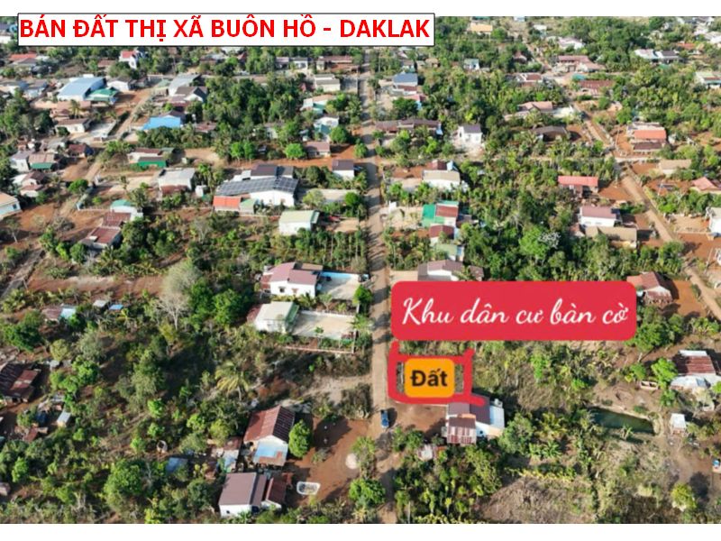 Bán đất Ea Drong, Thị xã Buôn Hồ, Đắk Lắk