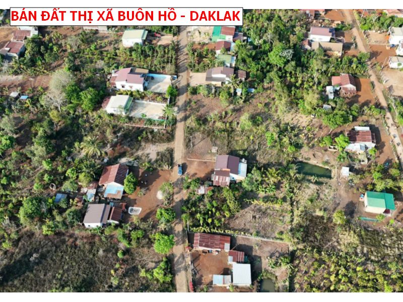 Bán đất Ea Drong, Thị xã Buôn Hồ, Đắk Lắk