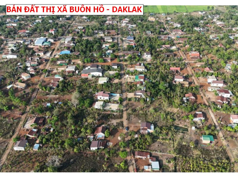 Bán đất Ea Drong, Thị xã Buôn Hồ, Đắk Lắk